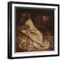 The Heart of the Night (Mariana in the Moated Grange)-Dante Gabriel Rossetti-Framed Giclee Print