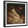 The Heart of the Night (Mariana in the Moated Grange)-Dante Gabriel Rossetti-Framed Giclee Print