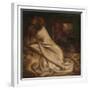 The Heart of the Night (Mariana in the Moated Grange)-Dante Gabriel Rossetti-Framed Giclee Print