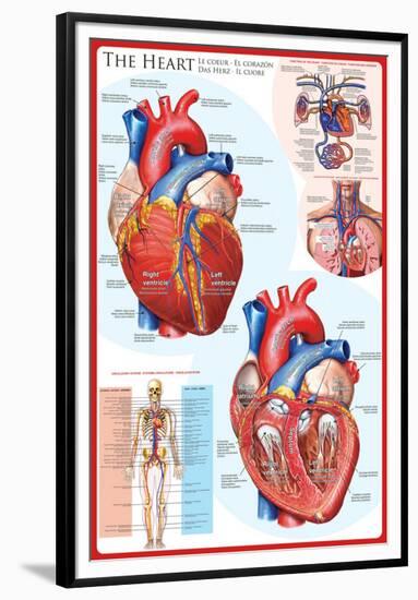 The Heart-null-Framed Premium Giclee Print