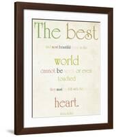 The Heart-Sylvia Coomes-Framed Art Print