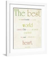 The Heart-Sylvia Coomes-Framed Art Print