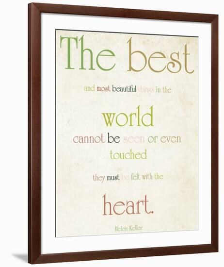 The Heart-Sylvia Coomes-Framed Art Print