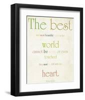 The Heart-Sylvia Coomes-Framed Art Print