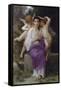 The Hearts Awakening-William Adolphe Bouguereau-Framed Stretched Canvas