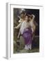 The Hearts Awakening-William Adolphe Bouguereau-Framed Art Print