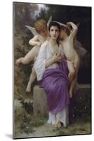 The Hearts Awakening-William Adolphe Bouguereau-Mounted Art Print