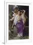 The Hearts Awakening-William Adolphe Bouguereau-Framed Art Print