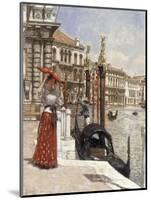 The Heat of the Day, Venice, 1892-James Charles-Mounted Giclee Print