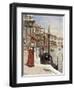 The Heat of the Day, Venice, 1892-James Charles-Framed Premium Giclee Print