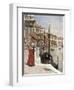 The Heat of the Day, Venice, 1892-James Charles-Framed Premium Giclee Print