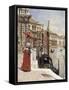 The Heat of the Day, Venice, 1892-James Charles-Framed Stretched Canvas