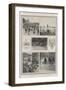 The Heat Wave in New York, Scenes in the City and at the Seaside-null-Framed Giclee Print
