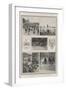 The Heat Wave in New York, Scenes in the City and at the Seaside-null-Framed Giclee Print