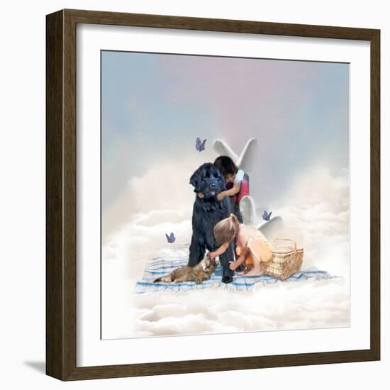 The Heaven Of Animals-Nancy Tillman-Framed Art Print