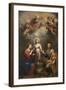 The Heavenly and Earthly Trinities (The Pedroso Murill), C. 1680-Bartolomé Estebàn Murillo-Framed Premium Giclee Print