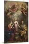 The Heavenly and Earthly Trinities (The Pedroso Murill), C. 1680-Bartolomé Estebàn Murillo-Mounted Premium Giclee Print