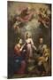 The Heavenly and Earthly Trinities (The Pedroso Murill), C. 1680-Bartolomé Estebàn Murillo-Mounted Giclee Print