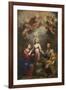 The Heavenly and Earthly Trinities (The Pedroso Murill), C. 1680-Bartolomé Estebàn Murillo-Framed Giclee Print