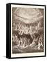 The Heavenly Choir-Gustave Dore-Framed Stretched Canvas