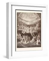 The Heavenly Choir-Gustave Dore-Framed Giclee Print