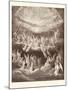 The Heavenly Choir-Gustave Dore-Mounted Giclee Print