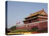 The Heavenly Gate to the Forbidden City, Tiananmen Square, Beijing (Peking), China, Asia-Angelo Cavalli-Stretched Canvas