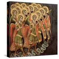 The Heavenly Militia, c.1348-54-Ridolfo di Arpo Guariento-Stretched Canvas