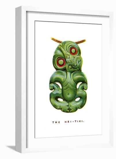 The Hei-Tiki, 1923-null-Framed Giclee Print