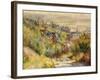 The Heights at Trouville-Pierre-Auguste Renoir-Framed Giclee Print