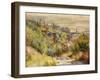 The Heights at Trouville-Pierre-Auguste Renoir-Framed Giclee Print