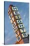 The Heights, Popular Neighborhood Sign, Little Rock, Arkansas, USA-Walter Bibikow-Stretched Canvas