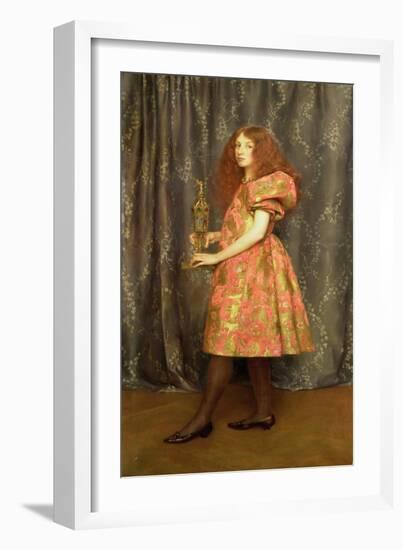 The Heir to All the Ages, C.1897-Thomas Cooper Gotch-Framed Giclee Print