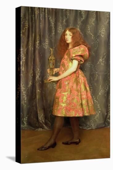 The Heir to All the Ages, C.1897-Thomas Cooper Gotch-Stretched Canvas