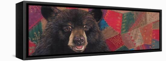 The Heirloom Bear Quilting Society-Penny Wagner-Framed Stretched Canvas