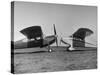 The Helioplane's Big 9 Foot Propeller Is Shown with Conventional 6 Foot Porpeller-Yale Joel-Stretched Canvas