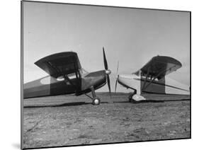 The Helioplane's Big 9 Foot Propeller Is Shown with Conventional 6 Foot Porpeller-Yale Joel-Mounted Photographic Print