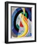 The Helix, 1923-Robert Delaunay-Framed Giclee Print