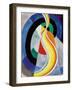 The Helix, 1923-Robert Delaunay-Framed Giclee Print