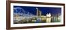 The Helix Bridge and Marina Bay Sands, Marina Bay, Singapore-Gavin Hellier-Framed Photographic Print