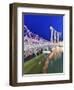 The Helix Bridge and Marina Bay Sands, Marina Bay, Singapore-Gavin Hellier-Framed Photographic Print