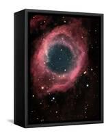 The Helix Nebula-Stocktrek Images-Framed Stretched Canvas