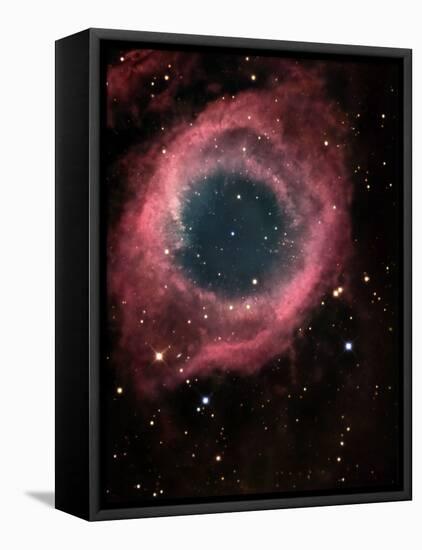 The Helix Nebula-Stocktrek Images-Framed Stretched Canvas