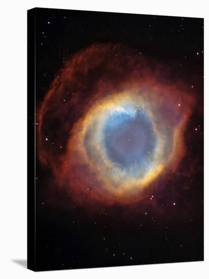 The Helix Nebula-Stocktrek Images-Stretched Canvas