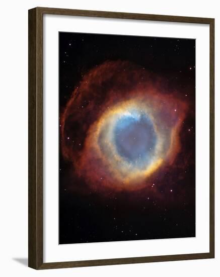 The Helix Nebula-Stocktrek Images-Framed Photographic Print