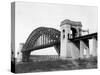 The Hell Gate Bridge in New York City-null-Stretched Canvas