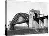 The Hell Gate Bridge in New York City-null-Stretched Canvas