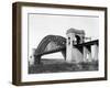 The Hell Gate Bridge in New York City-null-Framed Photographic Print