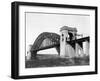 The Hell Gate Bridge in New York City-null-Framed Photographic Print