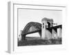 The Hell Gate Bridge in New York City-null-Framed Photographic Print